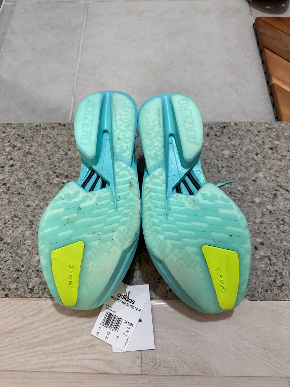 아디다스 아디제로 아디오스 프로 4 플래쉬 아쿠아 루시드 레몬 상품이미지8