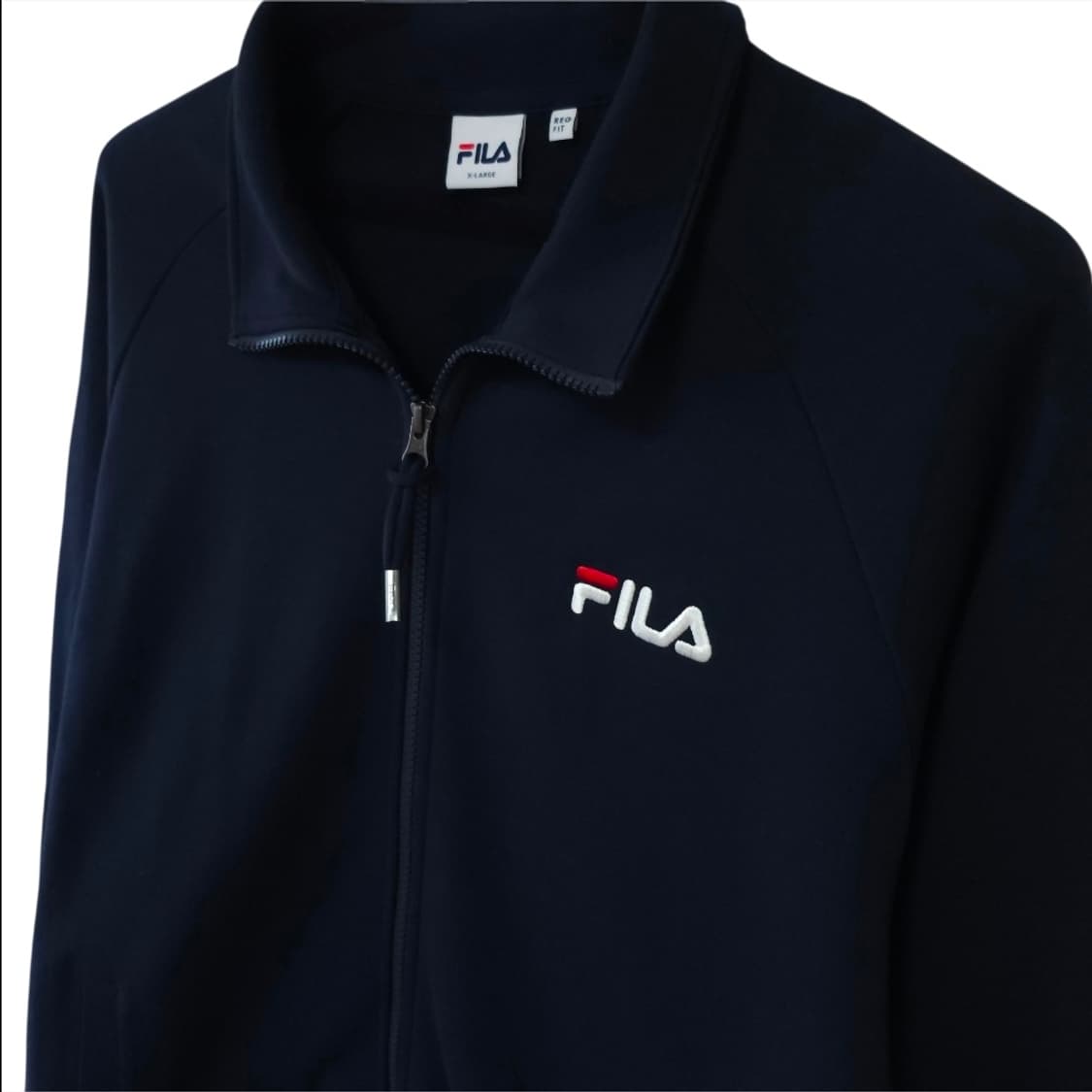 휠라 네이비 져지트랙탑 100-105 러닝 저지 상품이미지4