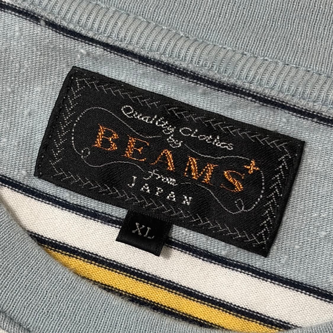 BEAMS+ 빔즈플러스 멀티 스트라이프 포켓 티셔츠 XL사이즈 상품이미지5