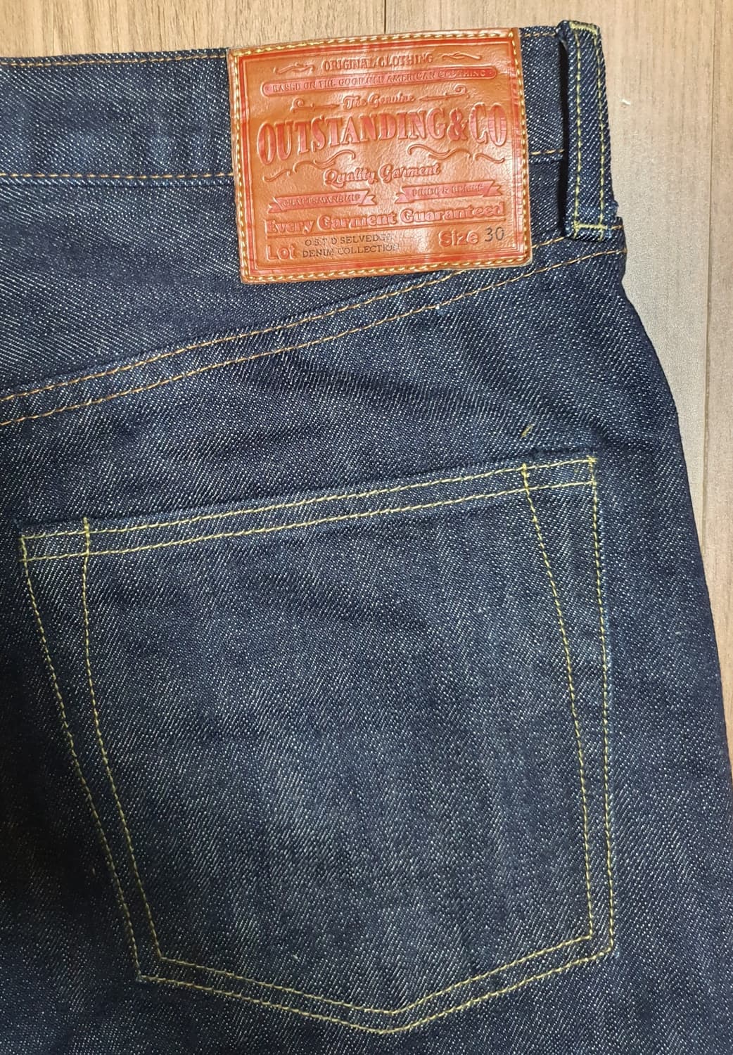 아웃스탠딩 멋랩 40s 데님팬츠 상품이미지4
