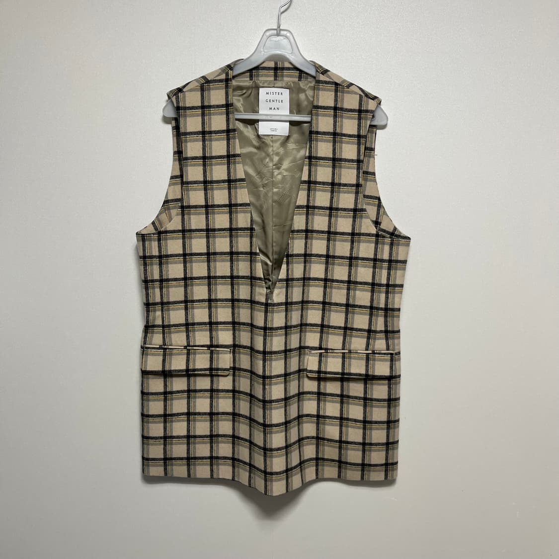 미스터젠틀맨 체크원피스 자켓 셋업 상품이미지4