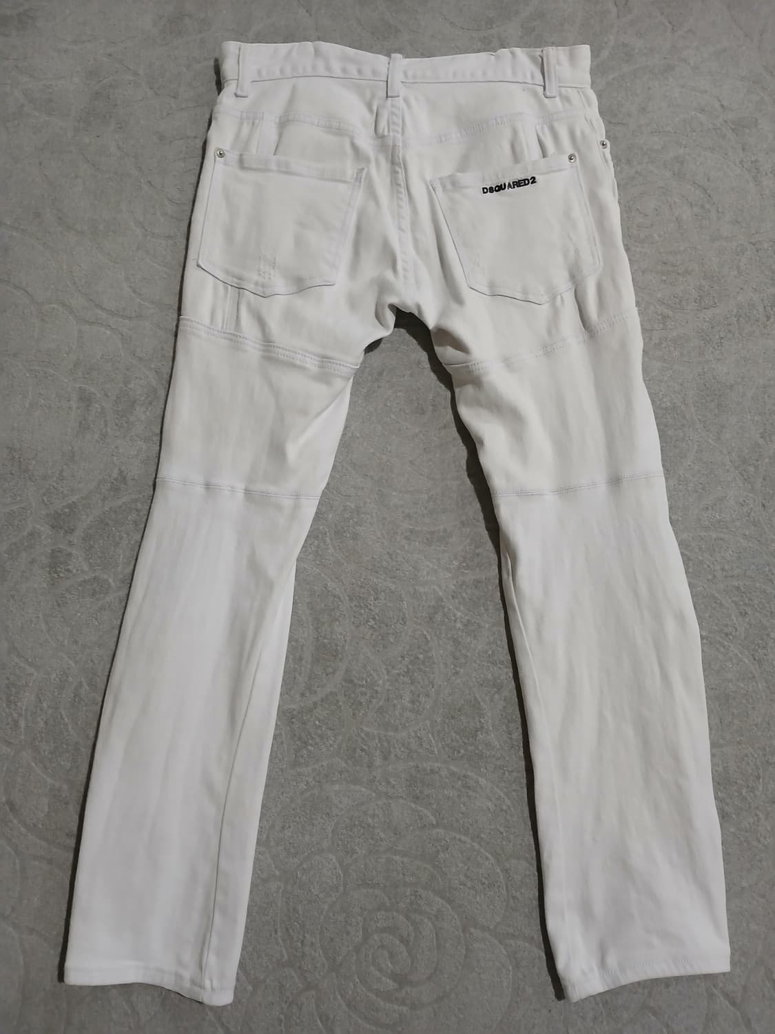 *디스퀘어드2 화이트 디스트로이드 팬츠(32-33) 상품이미지5