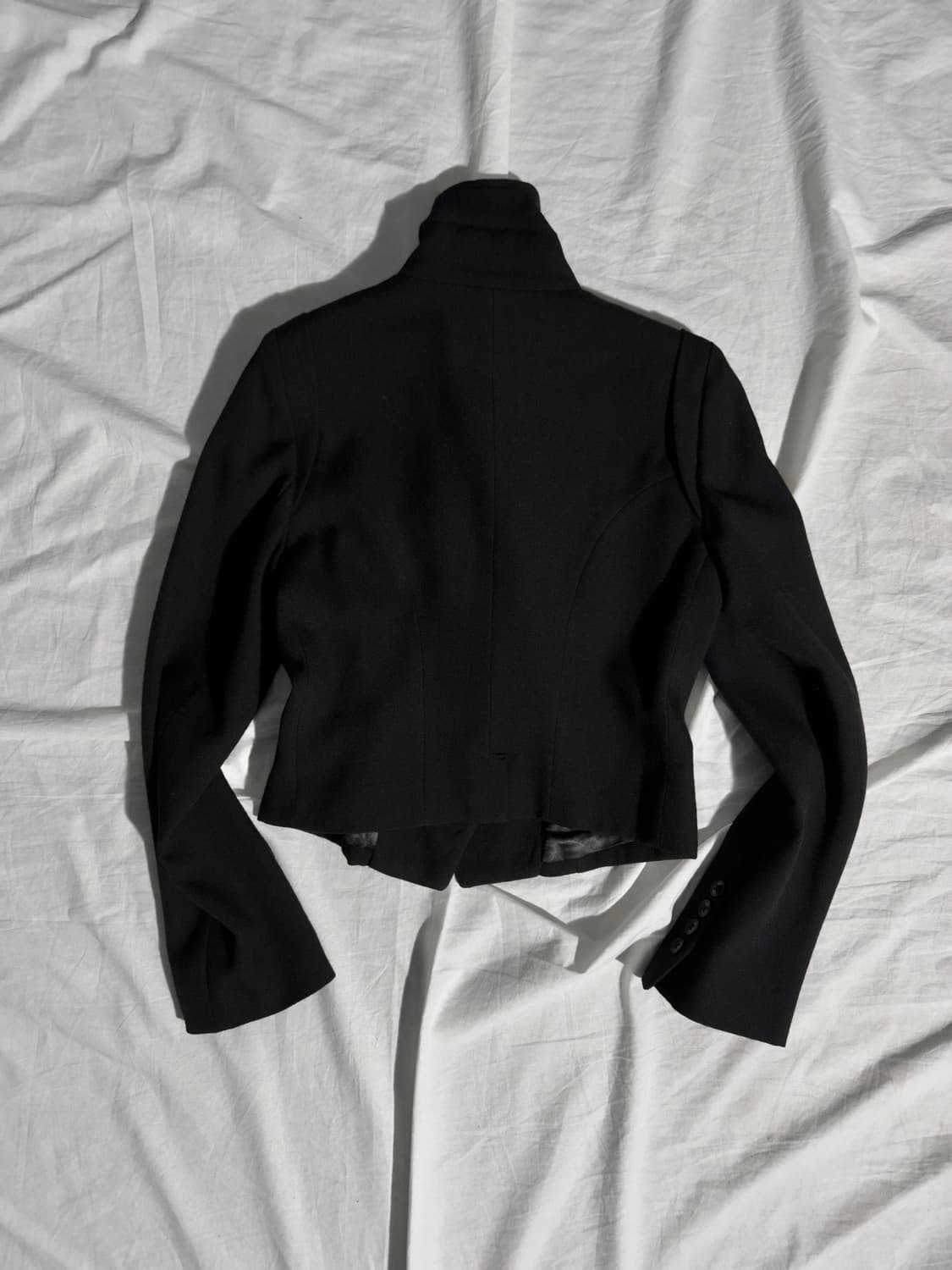 앤 드뮐미스터 본인기 하이넥 펜싱자켓 라나 울 크롭코트 상품이미지7