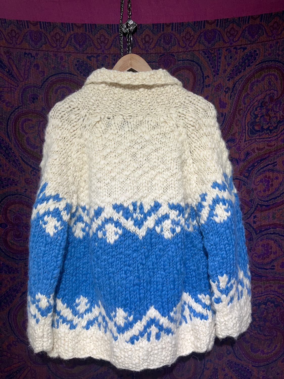 네팔제 코위찬 스웨터 니트 상품이미지8