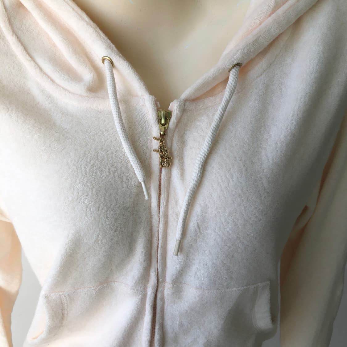 젤라또피케 페일 피치 후드 집업 상품이미지4