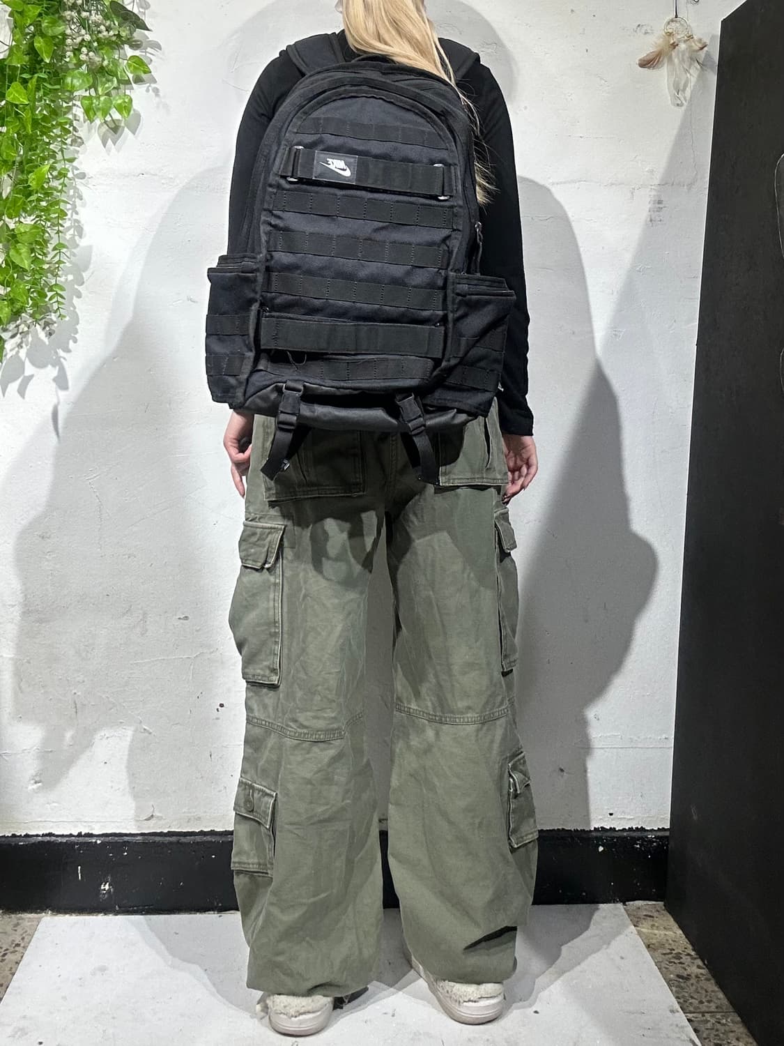 나이키 블랙 스케이트 보드 백팩 가방  상품이미지3