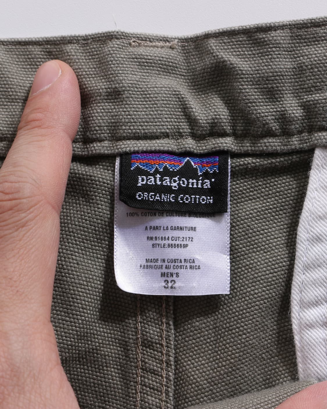Patagonia organic cotton pants khaki 상품이미지6