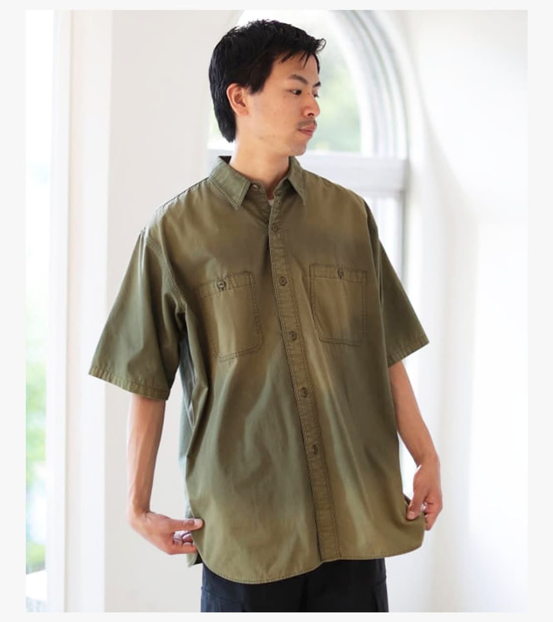 BEAMS - FADE MILITARY SHIRT 상품이미지3