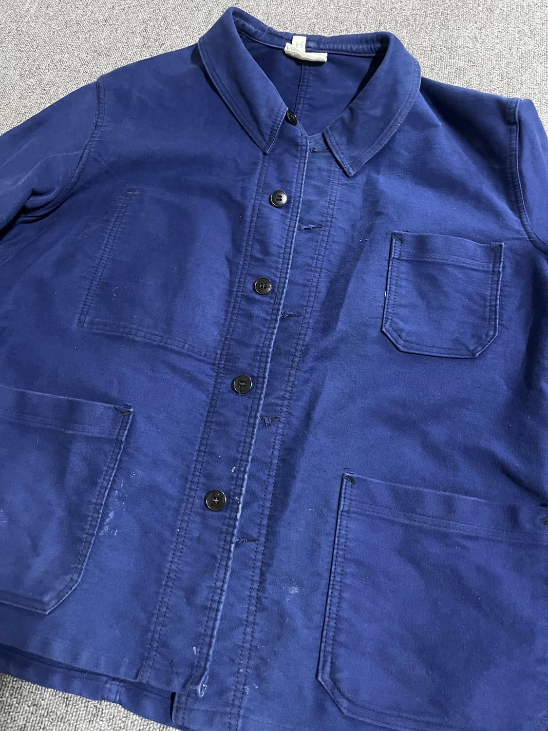 60s French mole skin jacket 상품이미지3