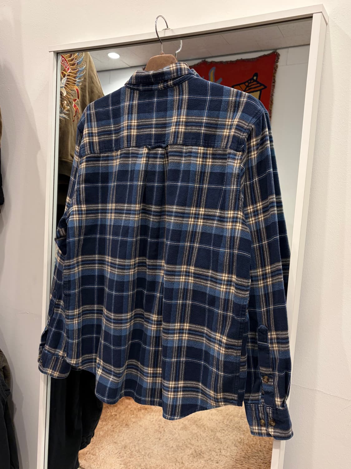 00s Woolrich 울리치 플란넬 체크 셔츠 상품이미지5