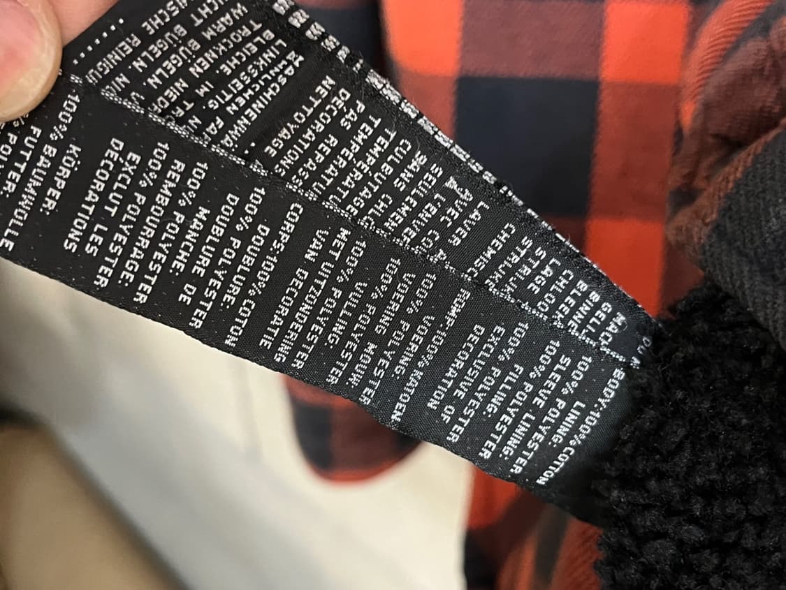 할리 데이비슨 플란넬 인슐레이티드 셔츠 자켓 상품이미지5