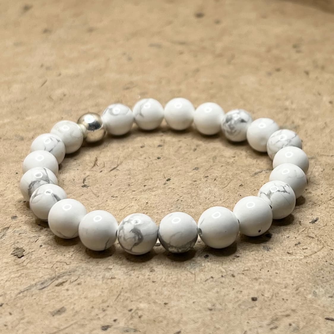 S925 Howlite Bracelet 상품이미지2