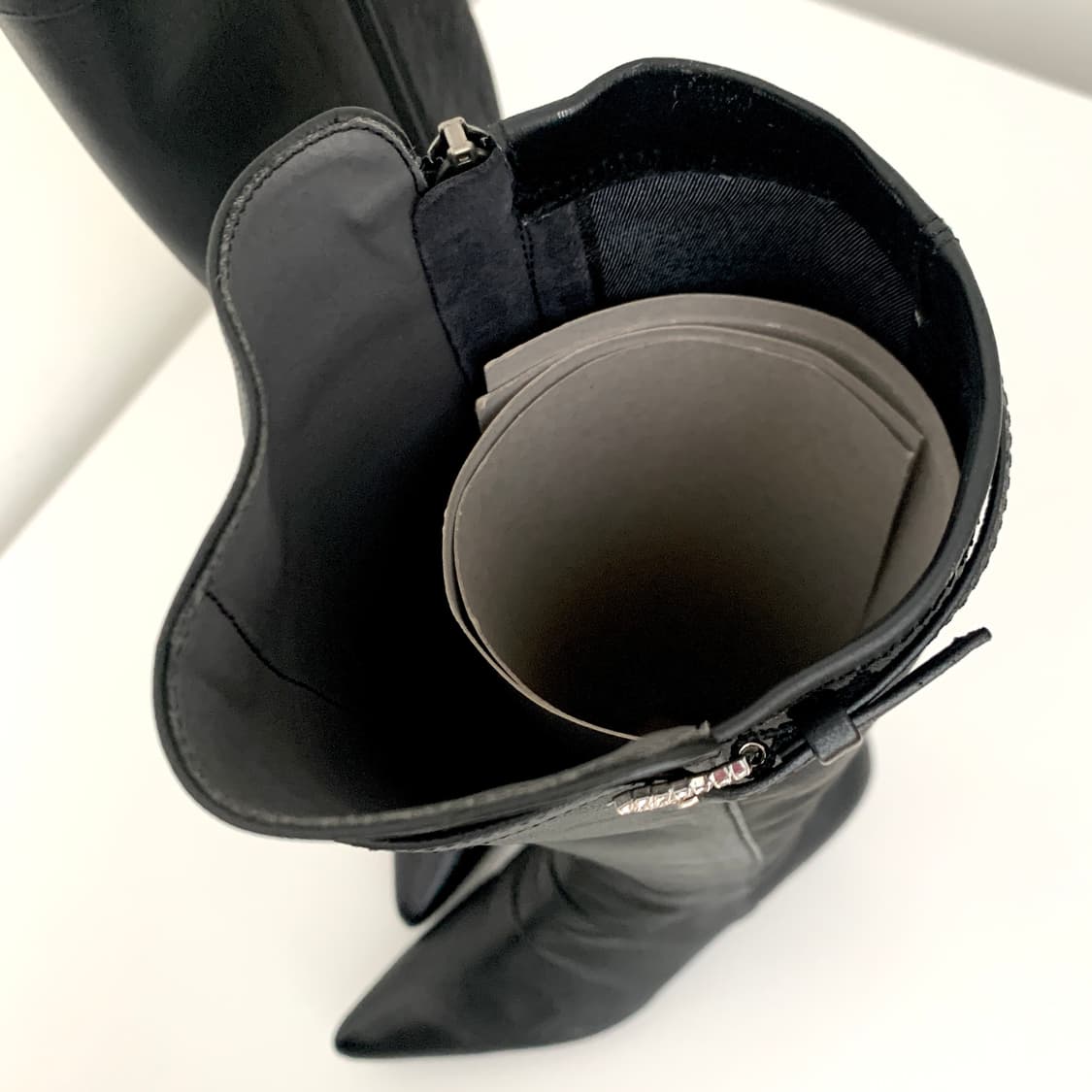 [새상품] mook 무크 큐빅벨트 롱부츠 240 상품이미지9