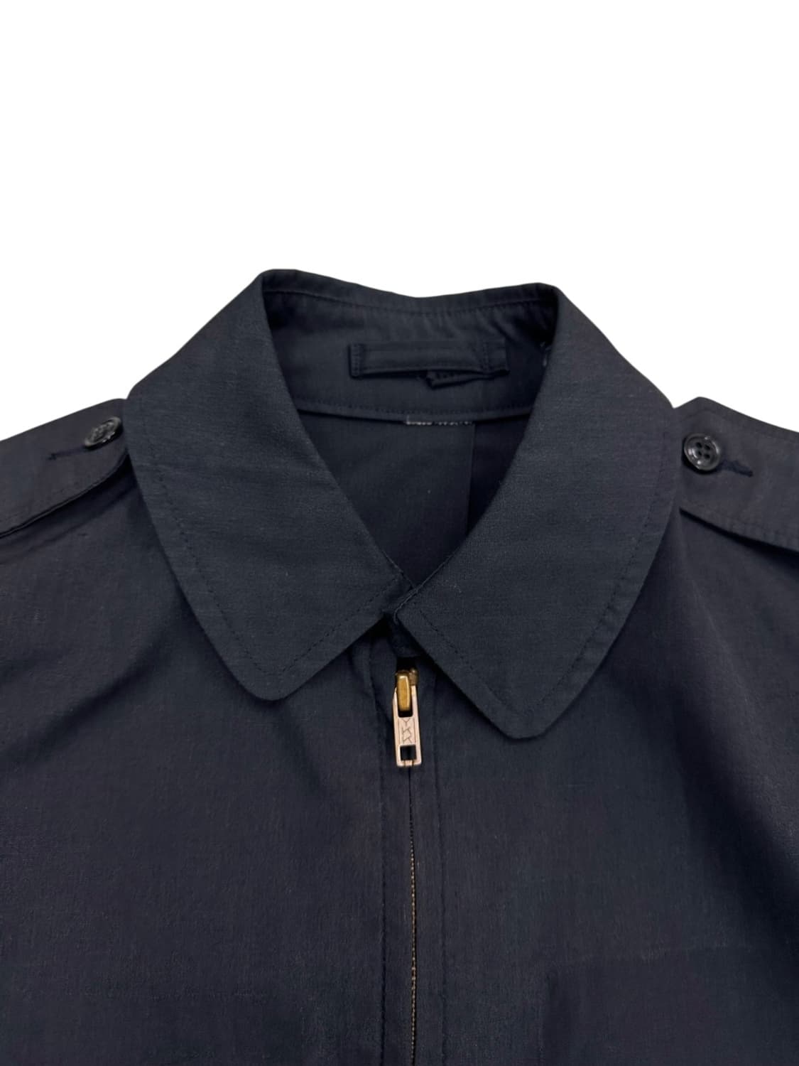 80s US NAVY 미해군 자켓 차콜 (S~M) 상품이미지3