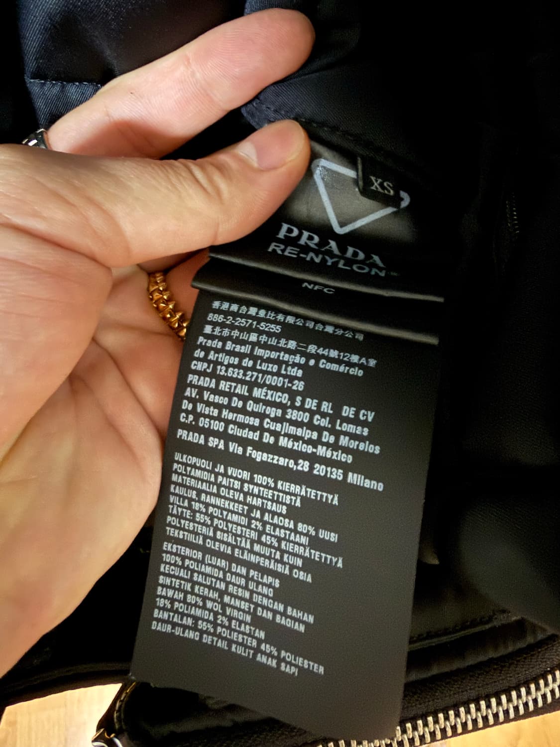 벨티드 오버사이즈 봄버 상품이미지5