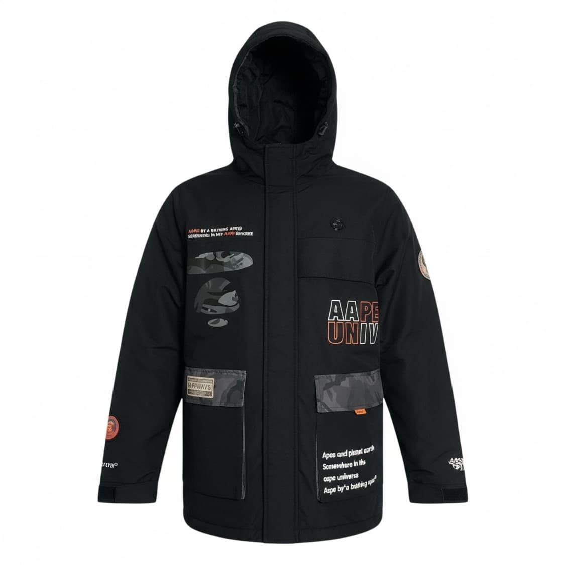 APE 에이프 90s 롱 점퍼 3XL 상품이미지1