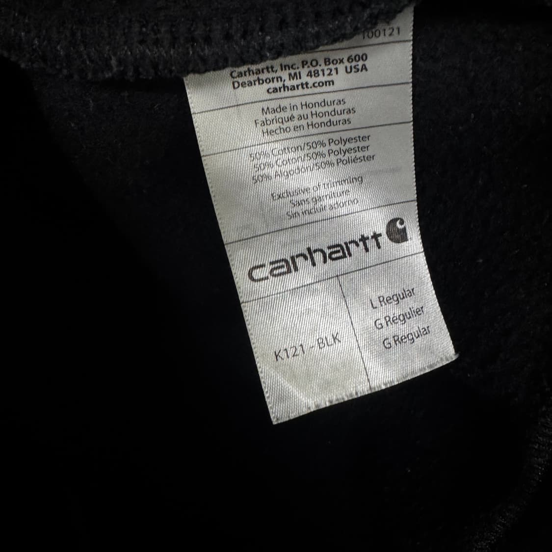 칼하트 로고 후드티 상품이미지4
