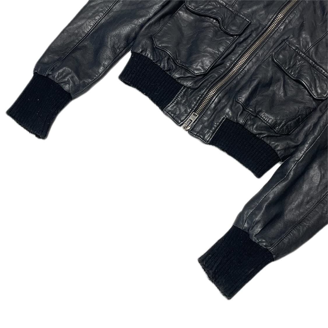 비건레더 자켓 상품이미지4