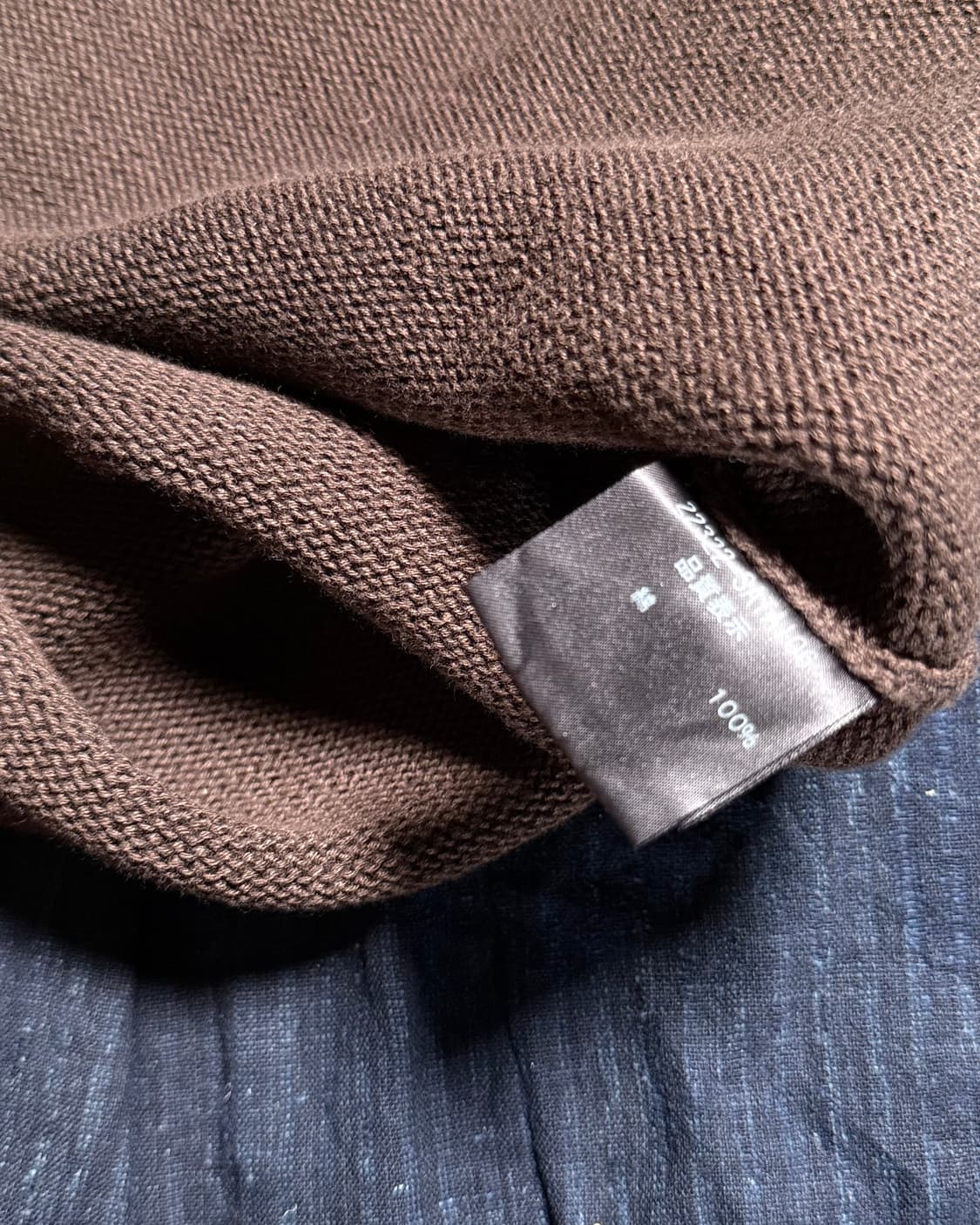 00‘s 폭시 부띠크 코튼 슬리브리스 니트 탑 38 no 상품이미지5