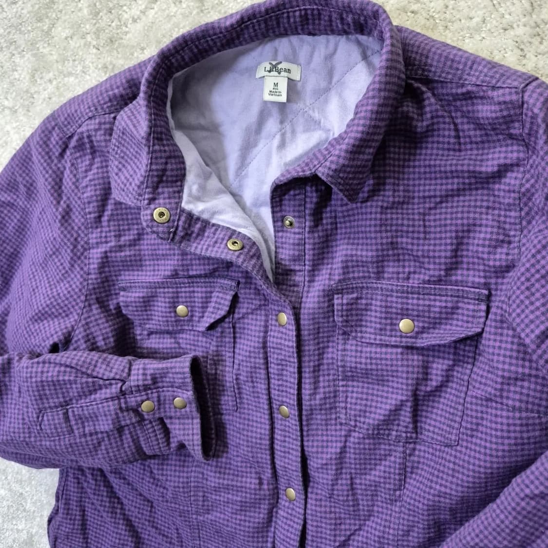 🇻🇳 90‘s 빈티지 엘엘빈 셔츠 자켓 상품이미지2