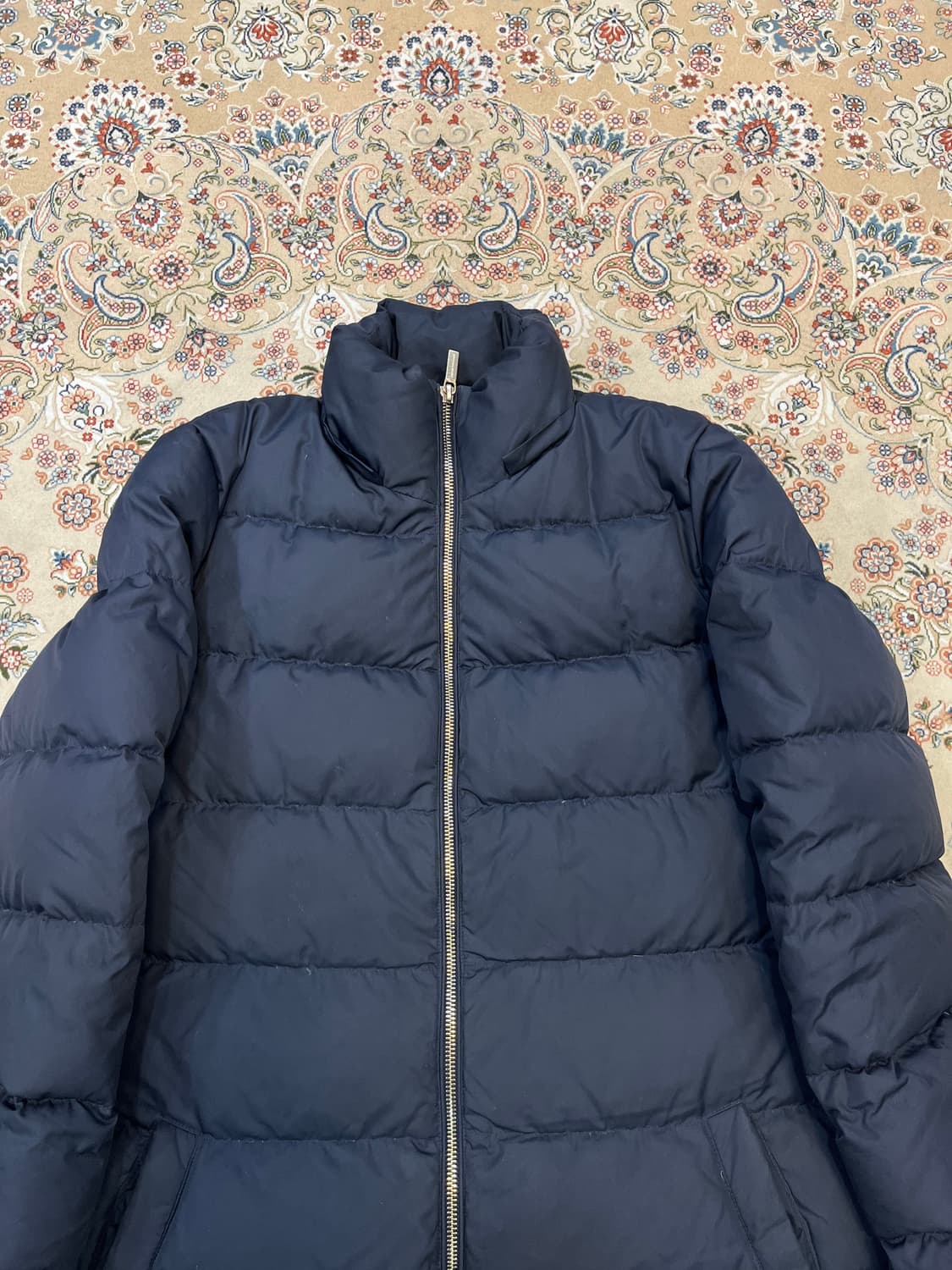 아르마니 익스체인지 패치로고 덕다운 롱패딩 상품이미지3