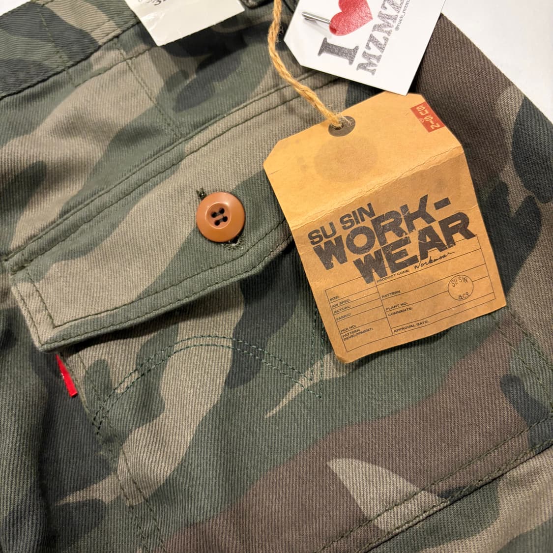 [32] 리바이스 SU SIN 카고 카모 바지 팬츠 D317 상품이미지4