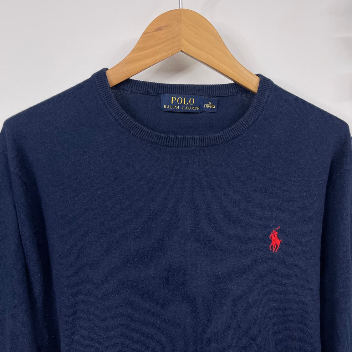 [폴로] 랄프로렌 네이비 긴팔 니트 (L) 상품이미지3