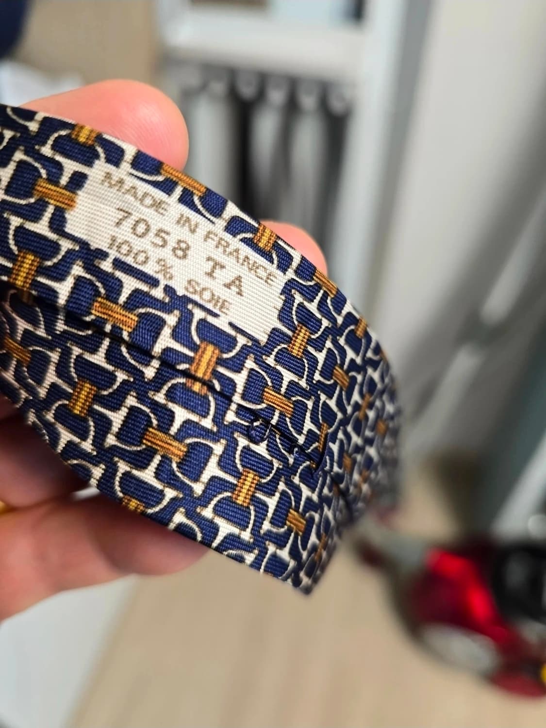 에르메스 실크 넥타이(풀박스) 상품이미지3