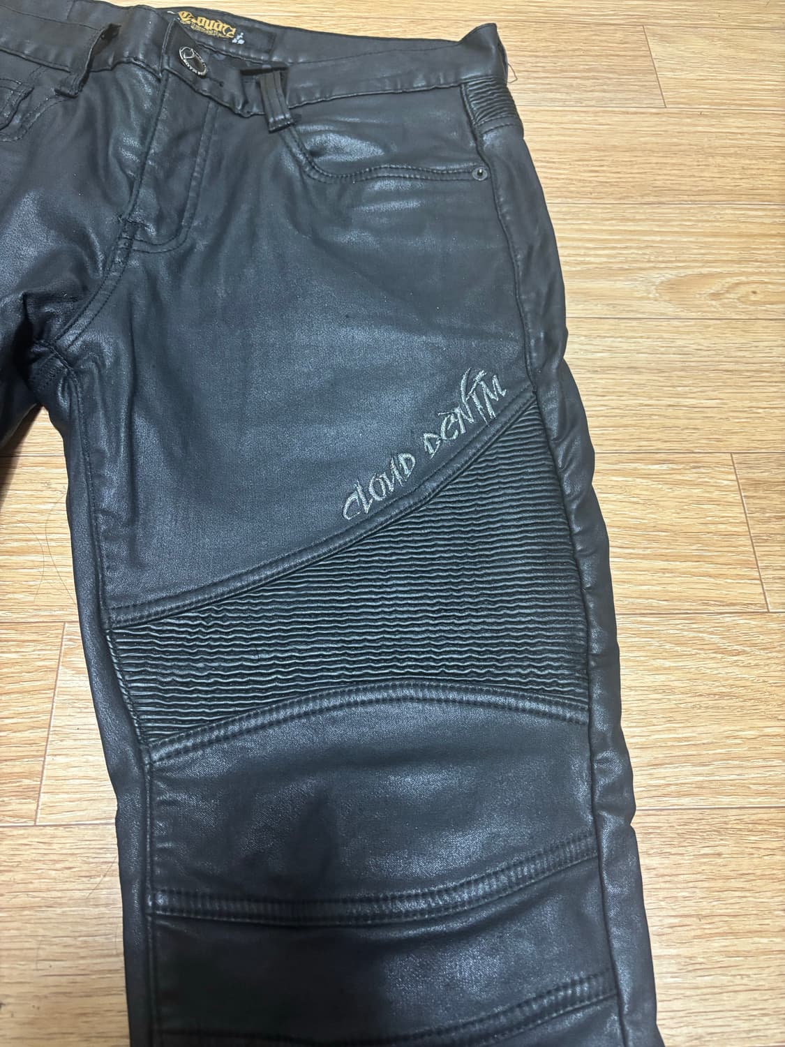 Cloud72 레더 패치 블랙 상품이미지5