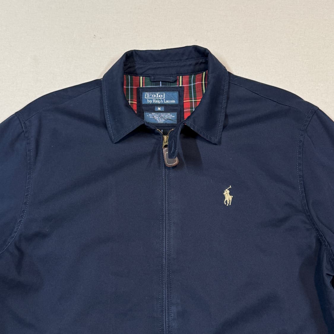 M) 폴로 랄프로렌 클래식 해링턴 베이포트 자켓 네이비 상품이미지3