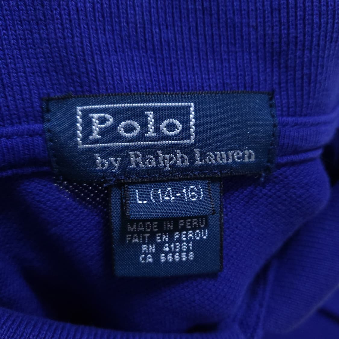 폴로보이즈빅포니 남성PK카라 L 0404  뽀샤샤 상품이미지6