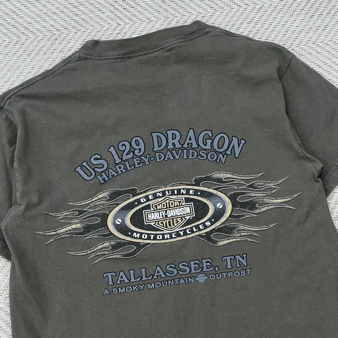 usa 할리데이비슨 헤인즈 반팔티 r3178 상품이미지4