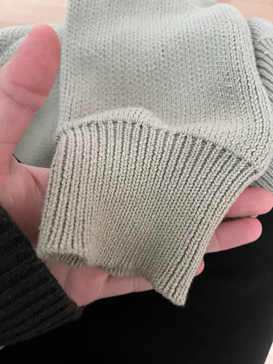 [택포 S]  급처우주매물 에센셜 피어오브갓 니트후디 상품이미지7