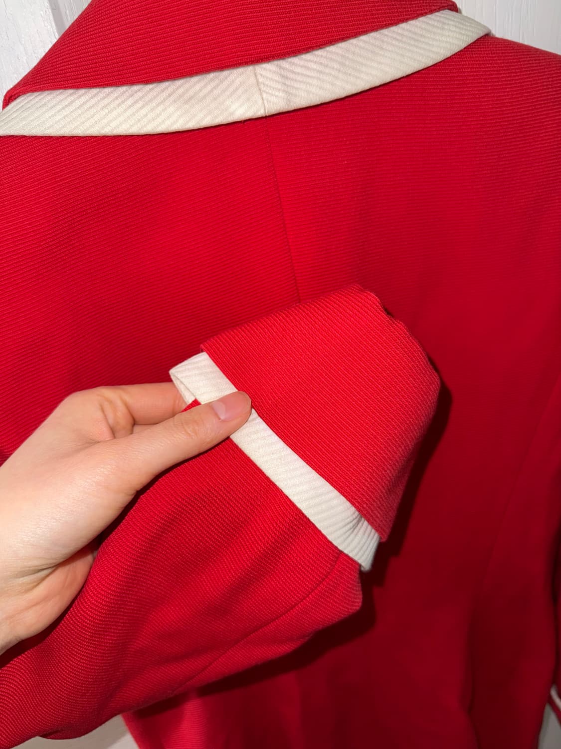 Christian dior 레드 셋업 (빈티지) 상품이미지10