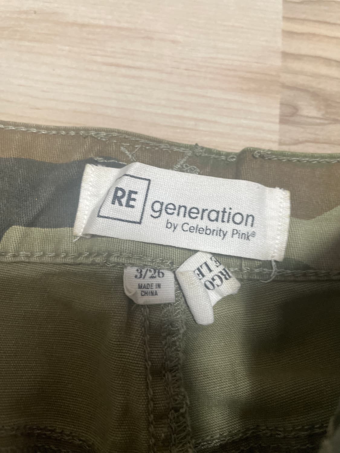 빈티지 로우라이즈 카고팬츠  상품이미지2