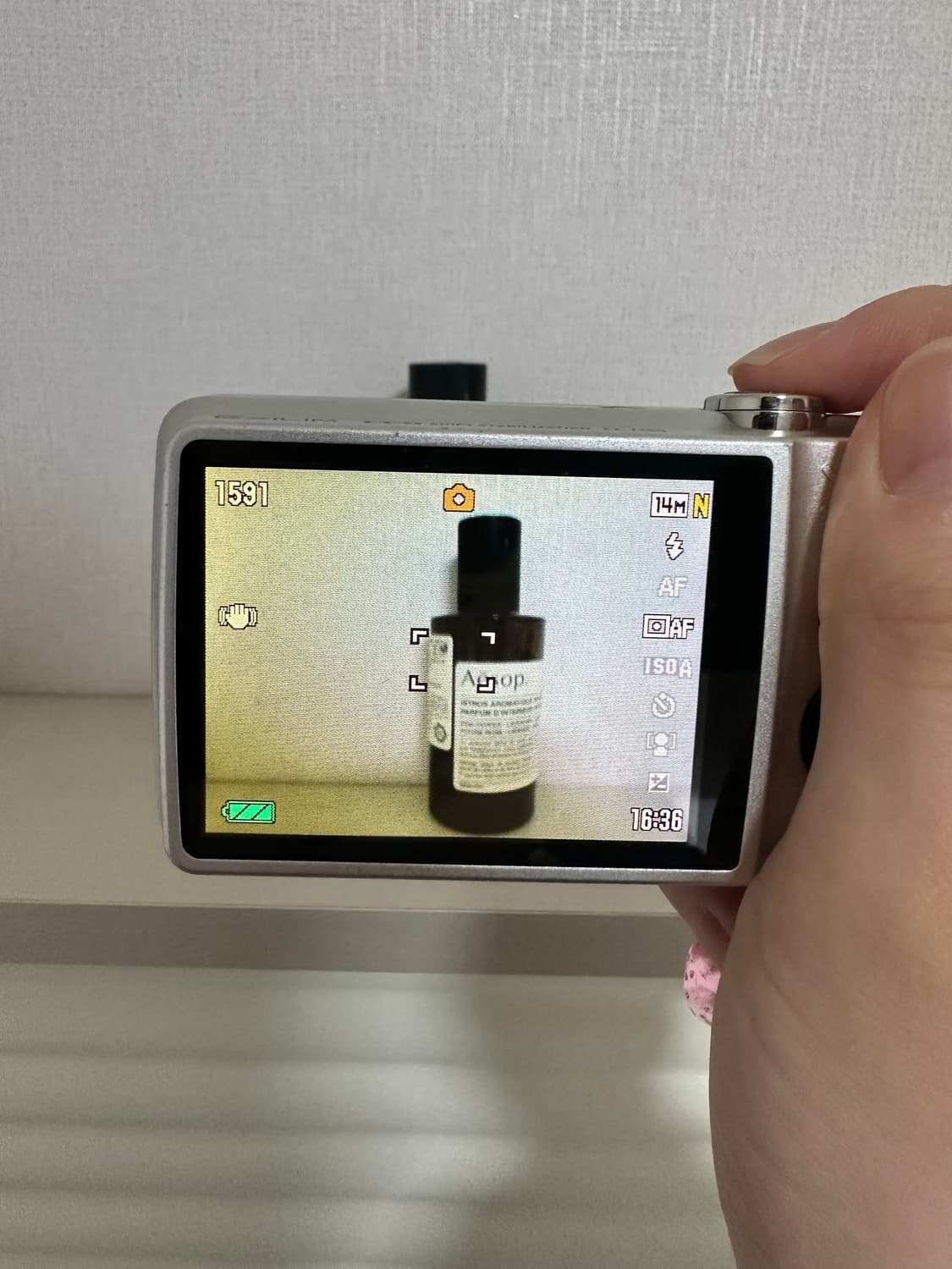 (실버,작례o) 카시오 Casio 엑슬림 ex z550 차정원디카 상품이미지3