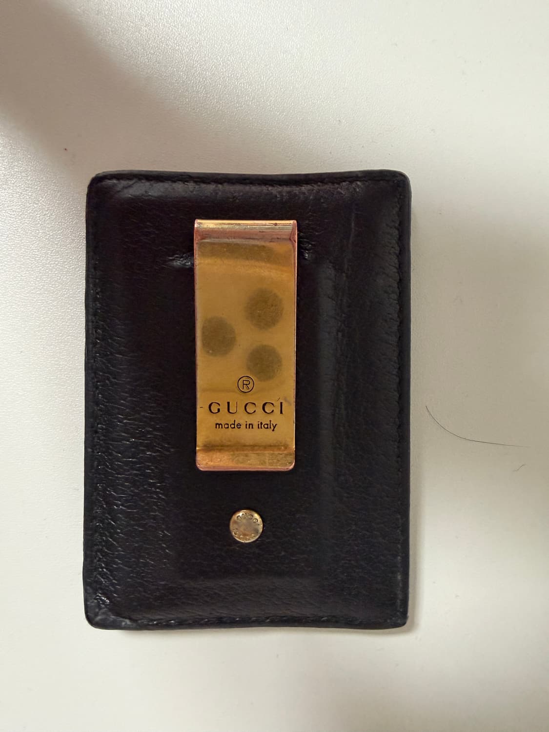 구찌 GG 로고 블랙 카드지갑 상품이미지2