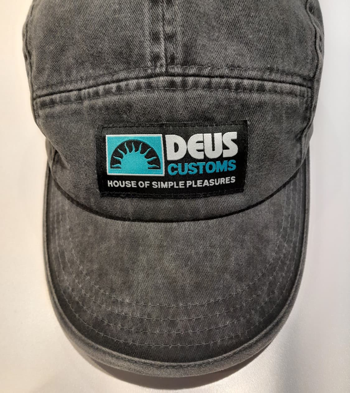 💥데우스 엑스마키나 빈티지 워싱 캠프캡 (챠콜)
 상품이미지3
