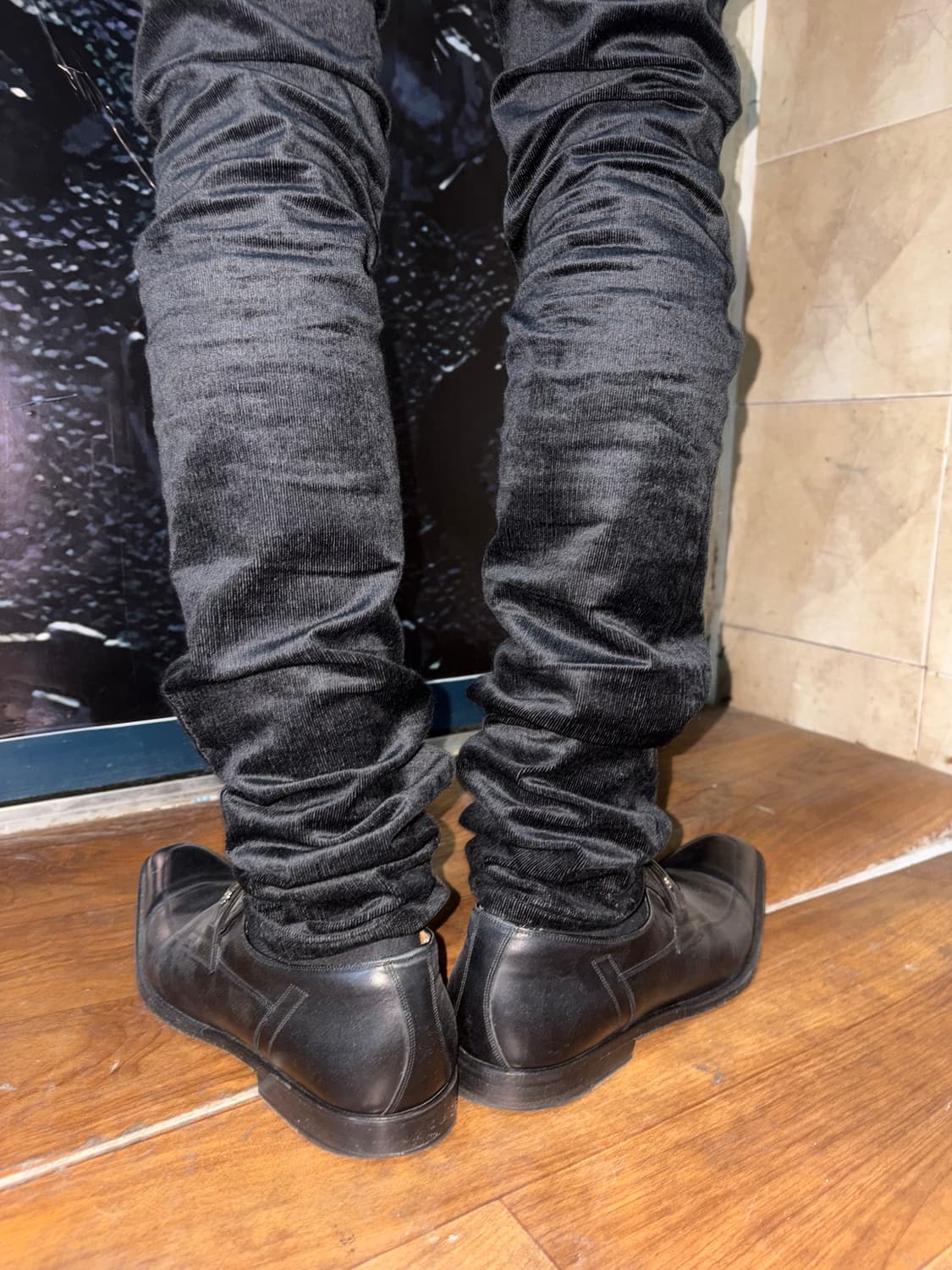 D&G black leather shoes 상품이미지7