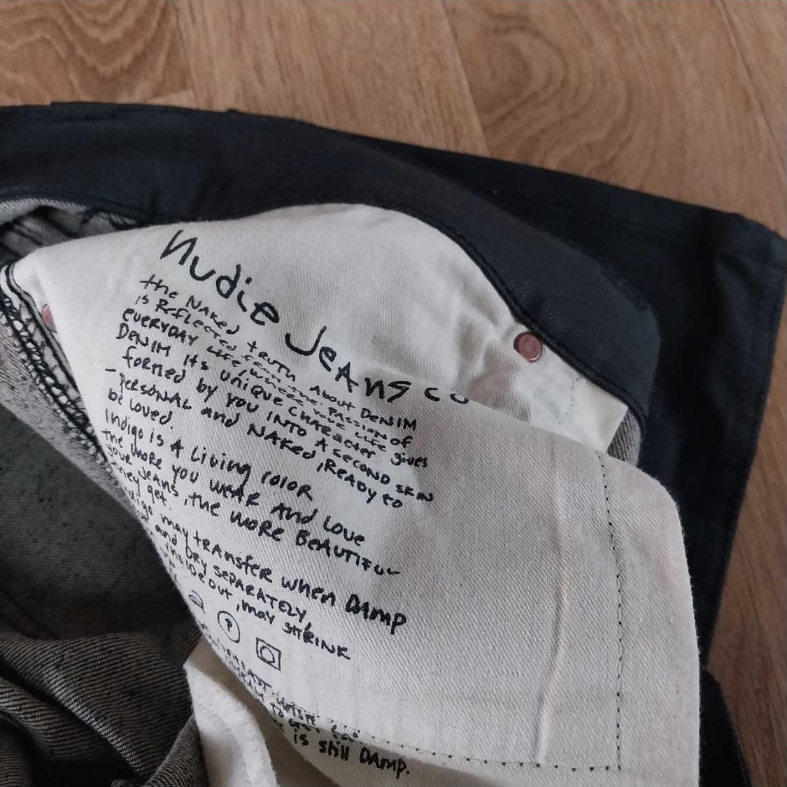 누디진 남성33 인치 데님 상품이미지6