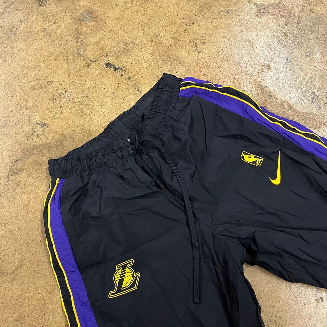 [정품/M] 나이키 NBA 레이커스 트랙 팬츠 블랙 b16 상품이미지1
