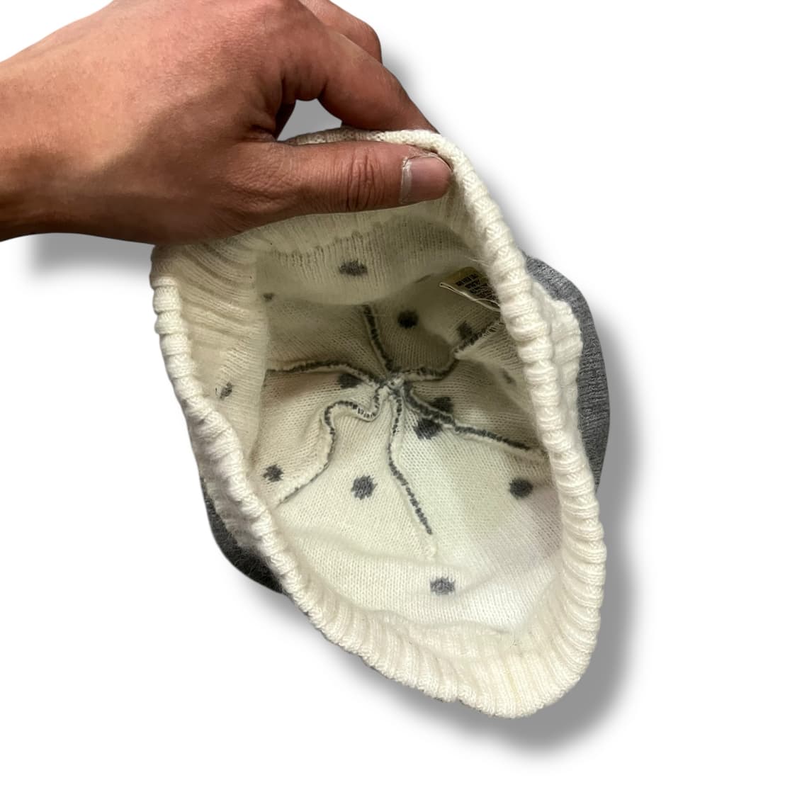  엘엘빈 울혼방 도트 비니 y15670 상품이미지3