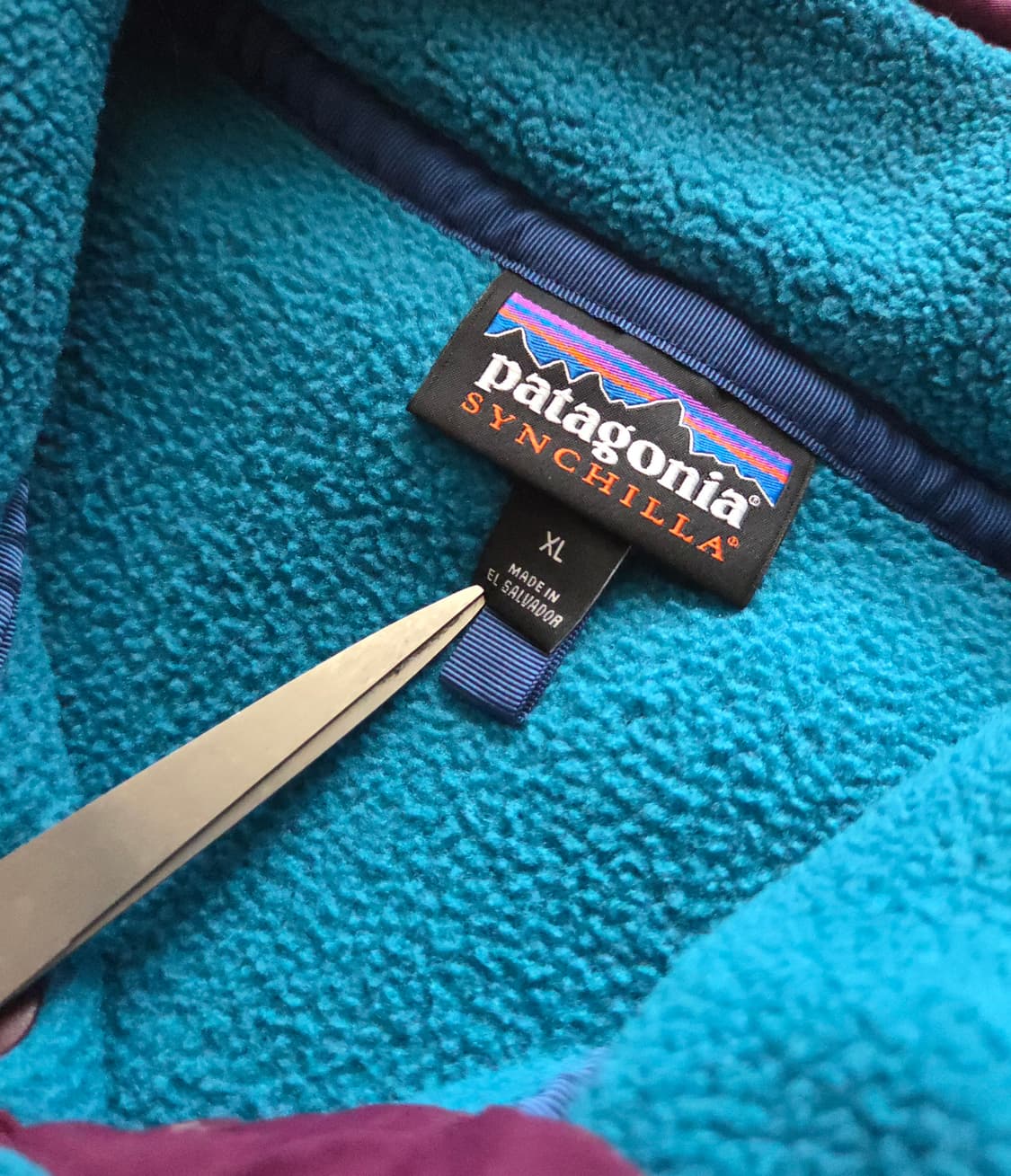 (XL)파타고니아 스카이블루 틸 신칠라 플리스 상품이미지3