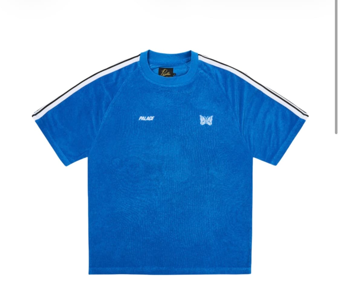 팔라스 니들스 타월링 티셔츠 블루 S사이즈 상품이미지1