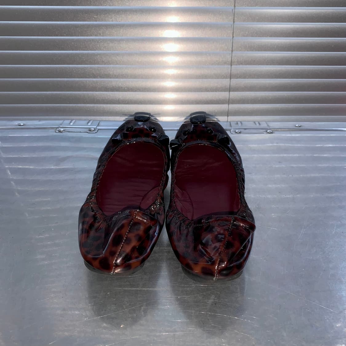 00s 마크 제이콥스 스웨이드 마우스 발레 플랫 상품이미지4