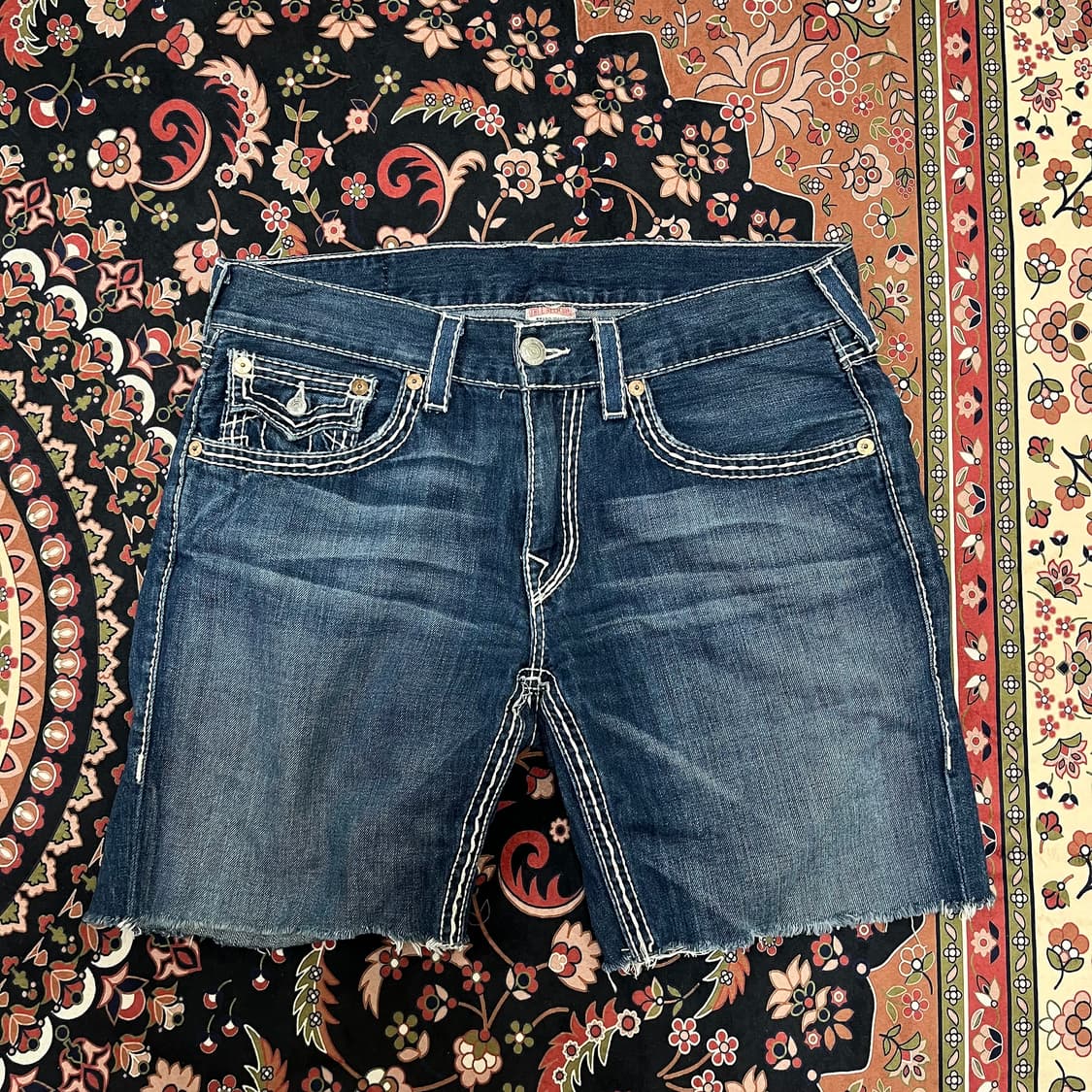 트루릴리전 데님 반바지 34 상품이미지2