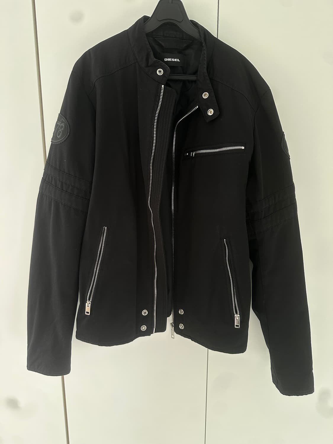 디젤 나일론 바이커 자켓 XL 상품이미지3