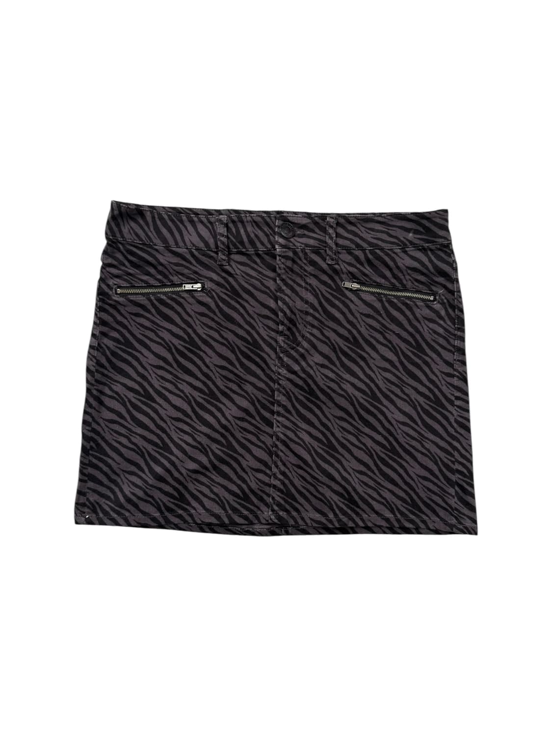 vintage zebra mini skirt 상품이미지1