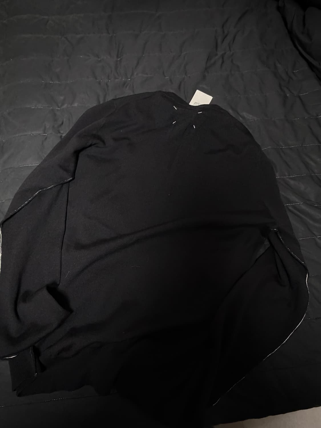 메종 마르지엘라 니트 블랙 스티치 상품이미지4