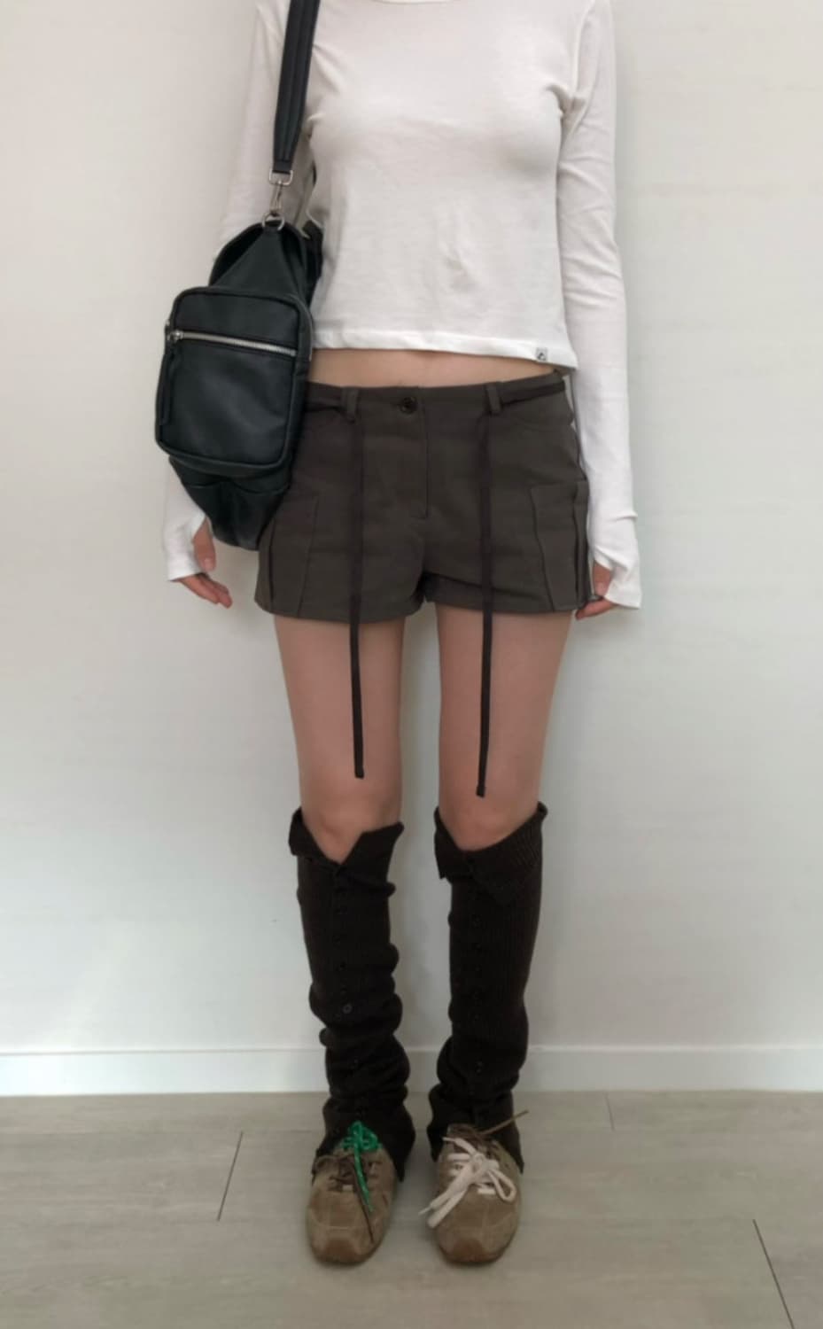 (새상품) 유 LOW CARGO SHORTS 유 로우 카고 쇼츠(브라운) 상품이미지1